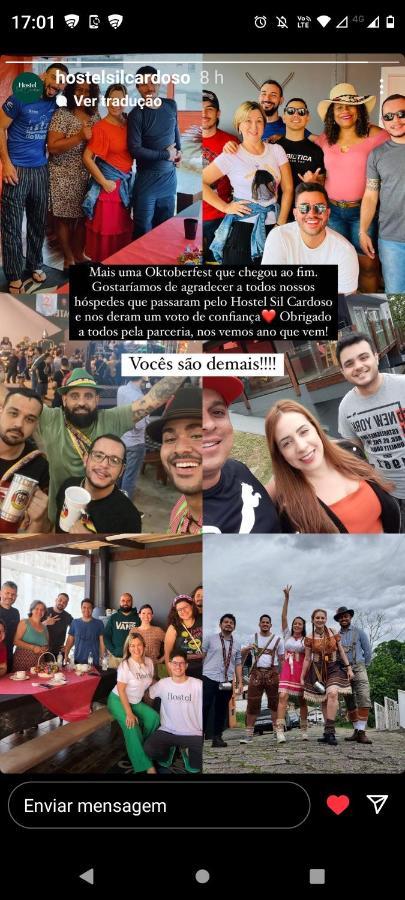 Hostel Sil Cardoso Blumenau Dış mekan fotoğraf
